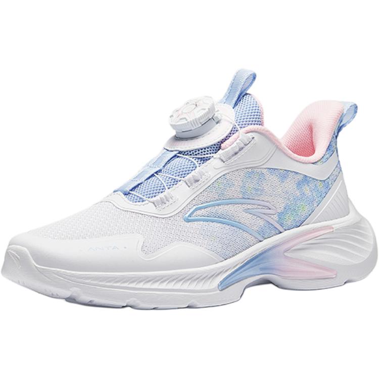 Antakids Легкие амортизирующие низкие детские беговые кроссовки White Blue — фото 3