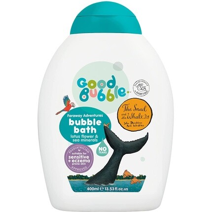 

Пена для ванны The Snail & The Whale с цветком лотоса и морскими минералами, 400 мл, Good Bubble