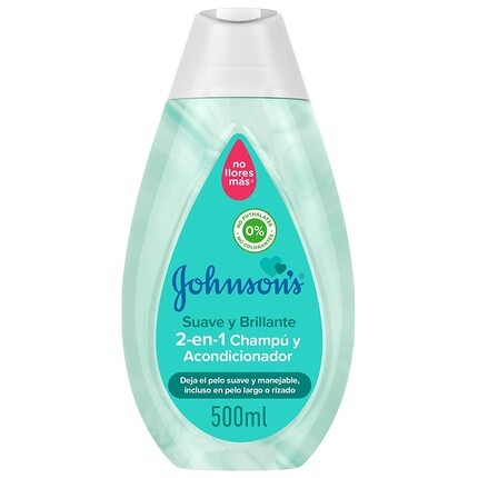 

Детский шампунь + кондиционер для нежности и блеска 500мл, Johnson & Johnson