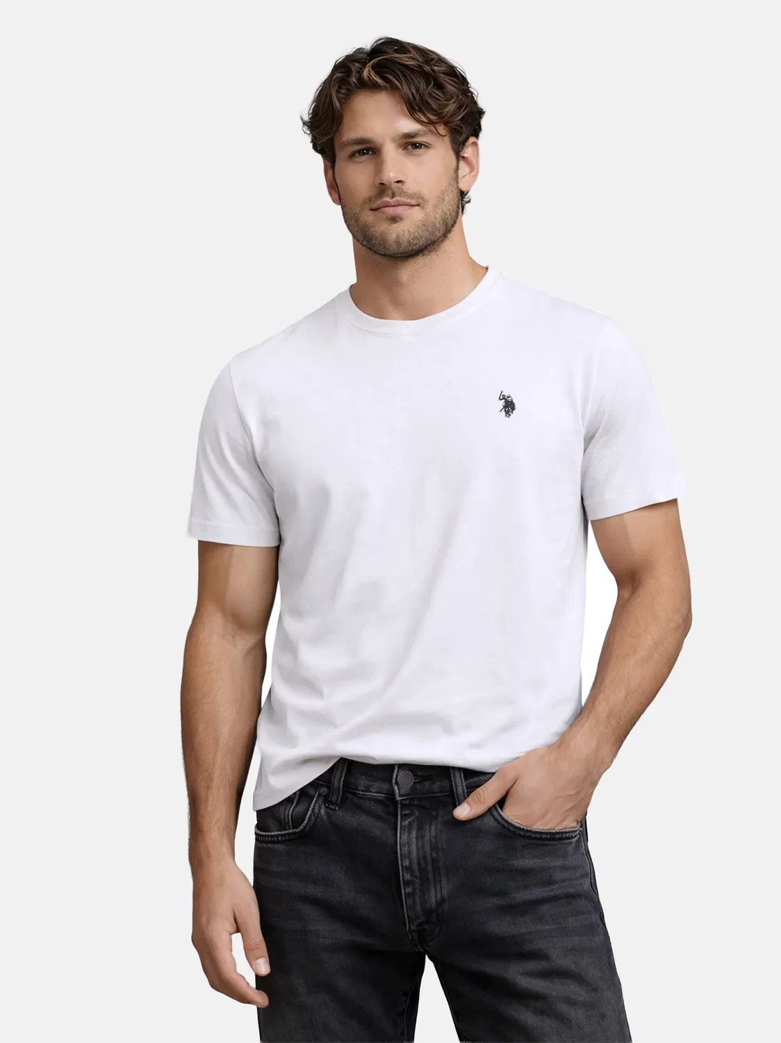 Футболка U.S. Polo Assn., White — фото 3