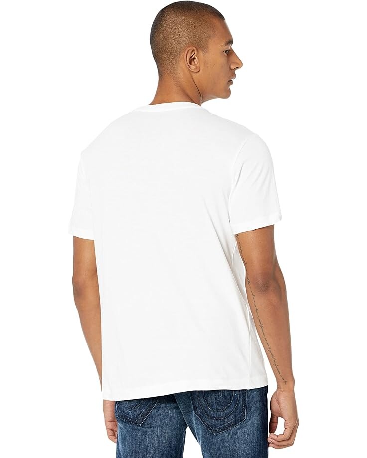 

Футболка True Religion Spliced TR Short Sleeve Tee, цвет Optic White