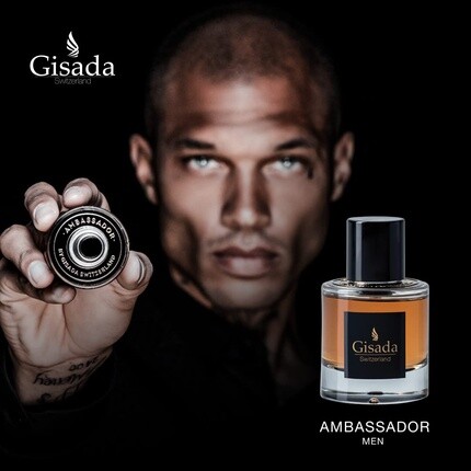 Gisada Ambassador Men Eau de Perfume 50 мл 1,7 жидких унций Пряный, свежий и живой аромат для мужчин — фото 2