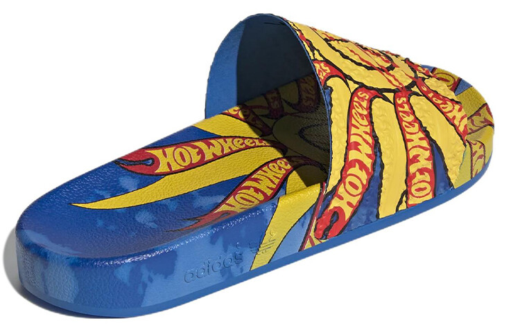 Шлепанцы и сланцы Adidas Originals Adilette Slides Sean Wotherspoon X Hot Wheels — фото 3