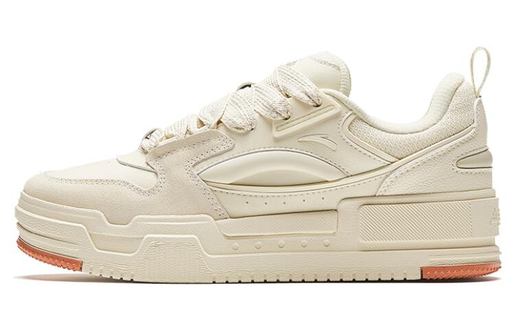 

Кроссовки ANTA Skateboarding Shoes Women's Low-top Beige/Orange, бежевый
