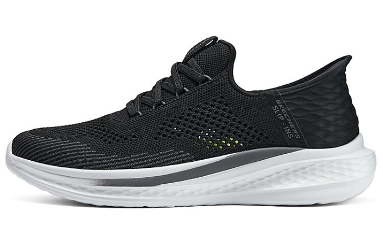 

Кроссовки Skechers Slip Ins Lifestyle Shoes Men Low-top Black, черный