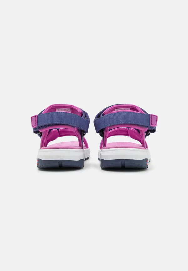 Прогулочные сандалии люсефьорда Trollkids, Violet Blue/Navy/Mallow Pink — фото 3