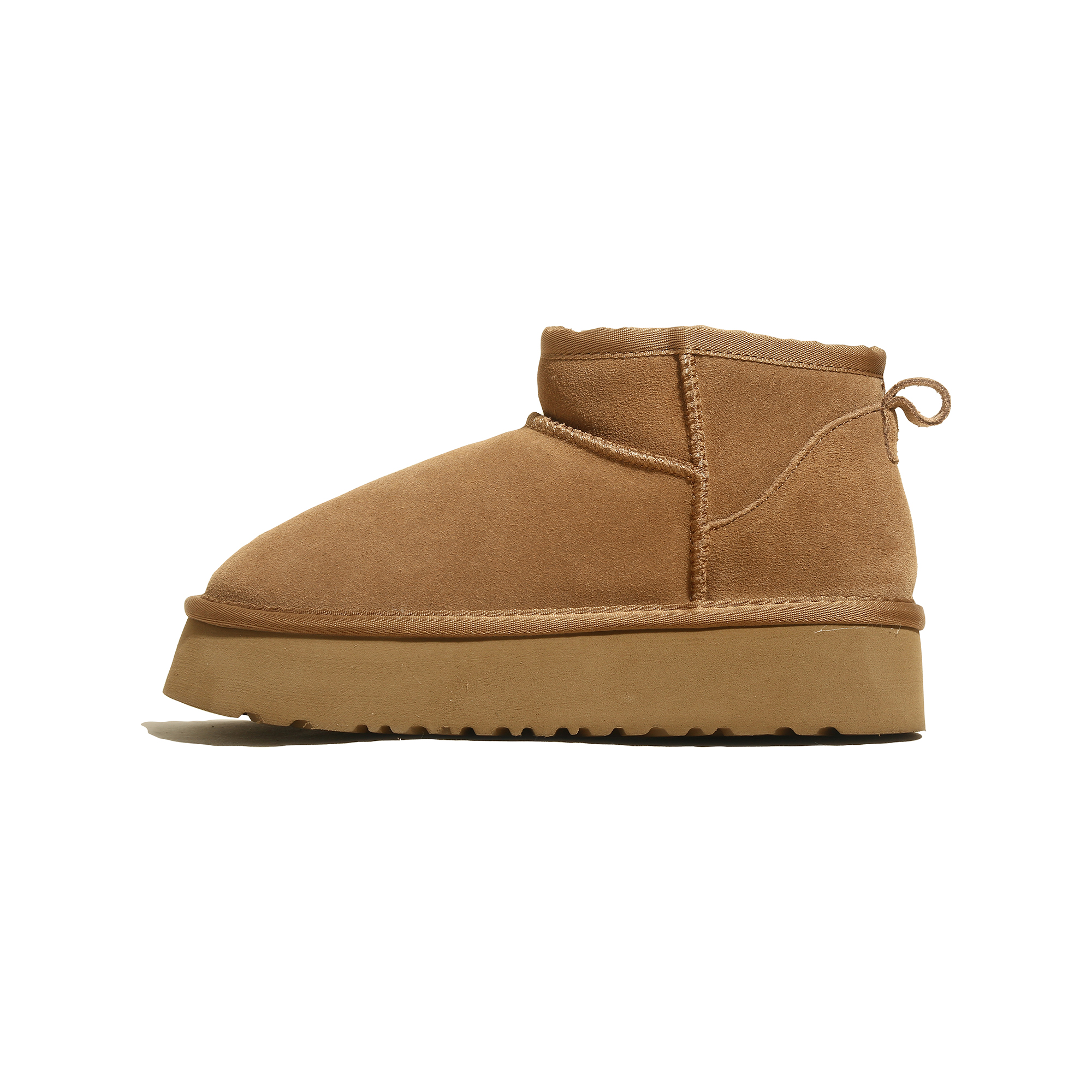 Теплые короткие зимние сапоги женские CHENTER KATER, Camel