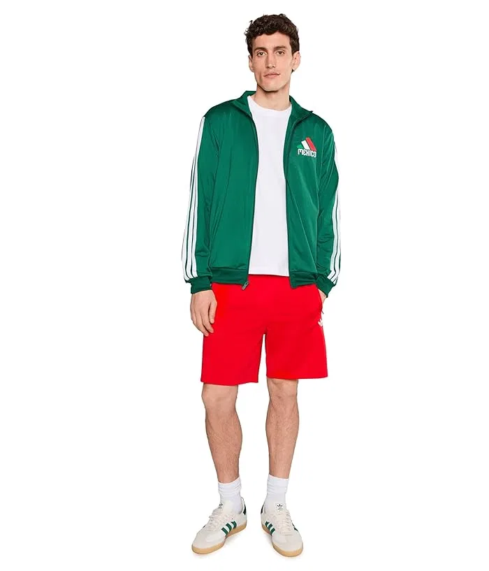Куртка спортивная Mexico Olp Track Top Adidas, Team Dark Green — фото 2