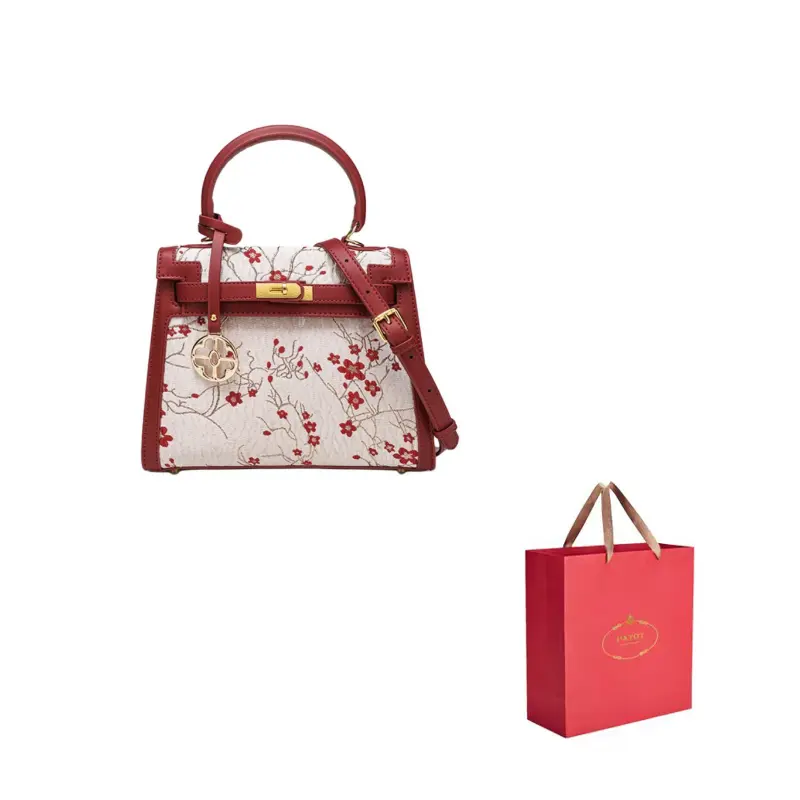 

PAYOT Сумка свадебная из искусственной кожи микрофибра бордовая, Burgundy