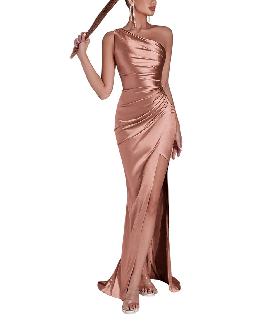 

Макси-платье OLOEY Oloey, коричневый