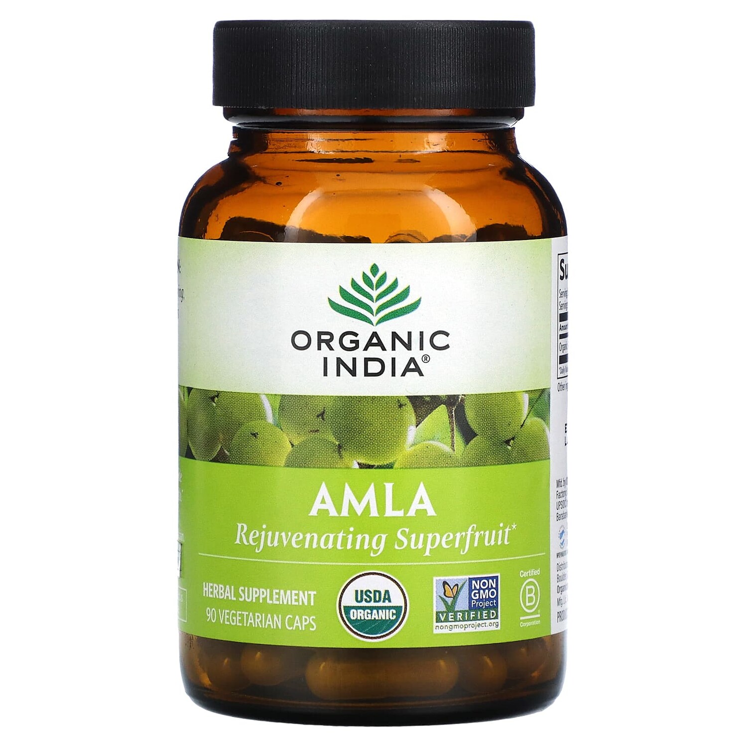 

Organic India Amla 90 Vegetarian Caps