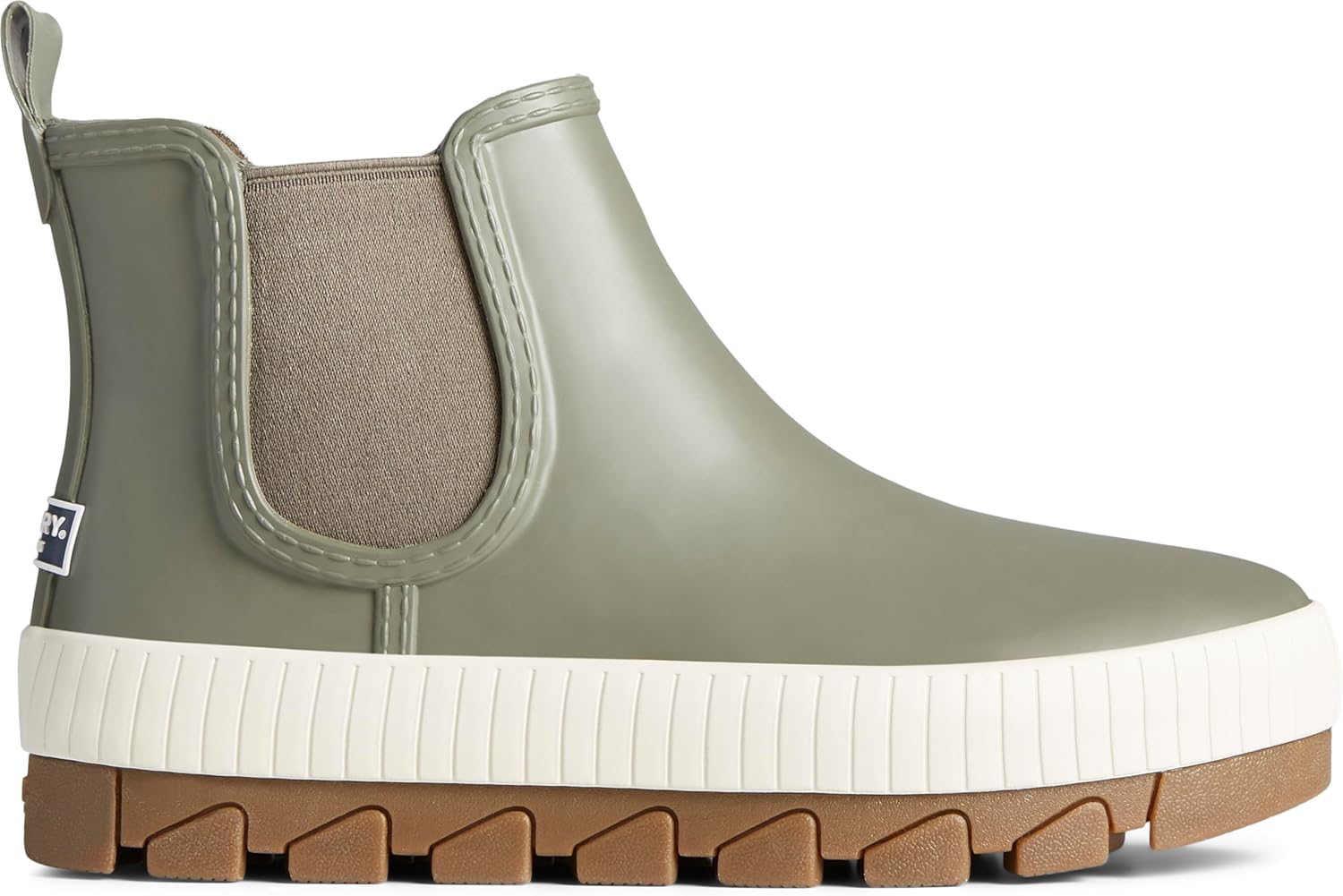 Мужские ботинки Sperry Saltwater Sherpa, Olive — фото 4