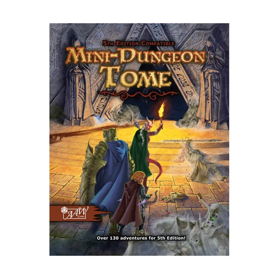 

Mini-Dungeon Tome (5e), D&D (5E) (AAW Games), твердый переплет