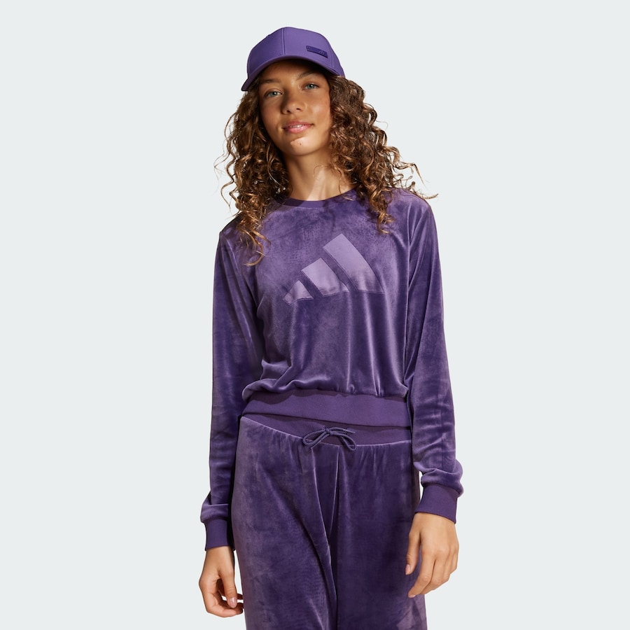 Спортивная толстовка ADIDAS SPORTSWEAR, баклажановый/темно-фиолетовый — фото 2