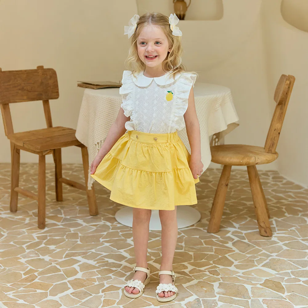 Детская блузка Sasha Eyelet от Bebetailor — фото 2