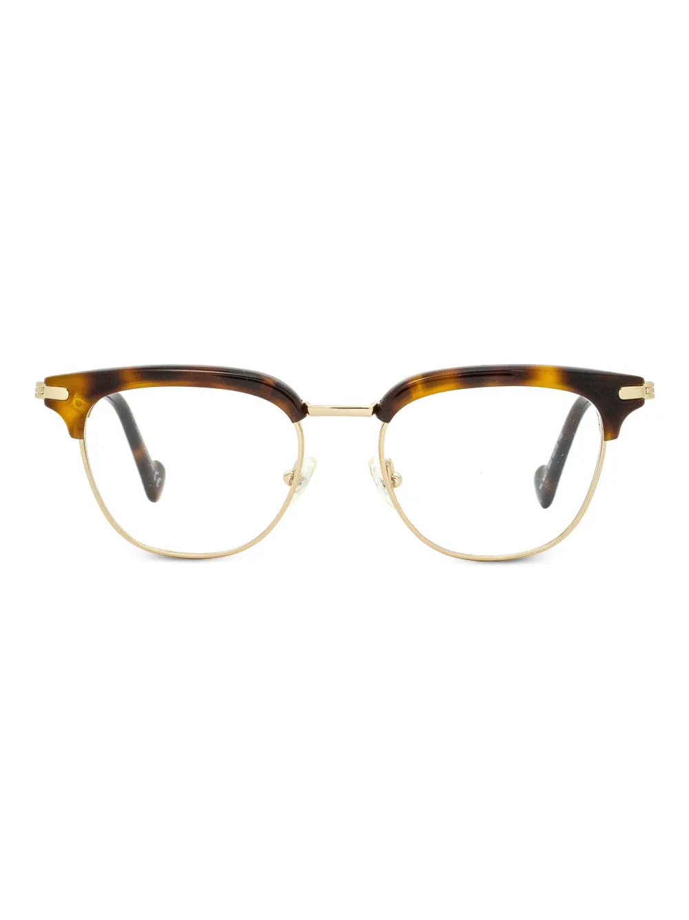 

Очки Tortoiseshell detailing frames Moncler Eyewear, коричневый