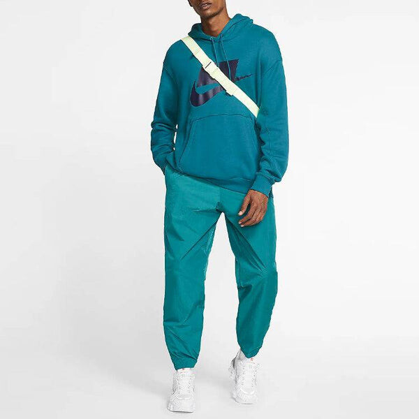 Брюки men's lab track woven bundle feet casual sports pants/trousers/joggers blue Nike, синий — фото 2