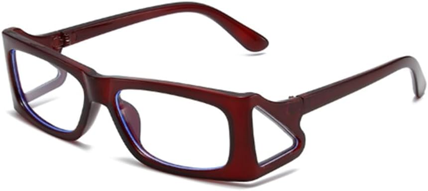 

Солнцезащитные очки в стиле панк, квадратные, с боковыми линзами. Солнцезащитные очки для путешествий на открытом воздухе. Модные очки для повседневного ношения Weloveushop, Deep Tea Frame Blue Light Flakes