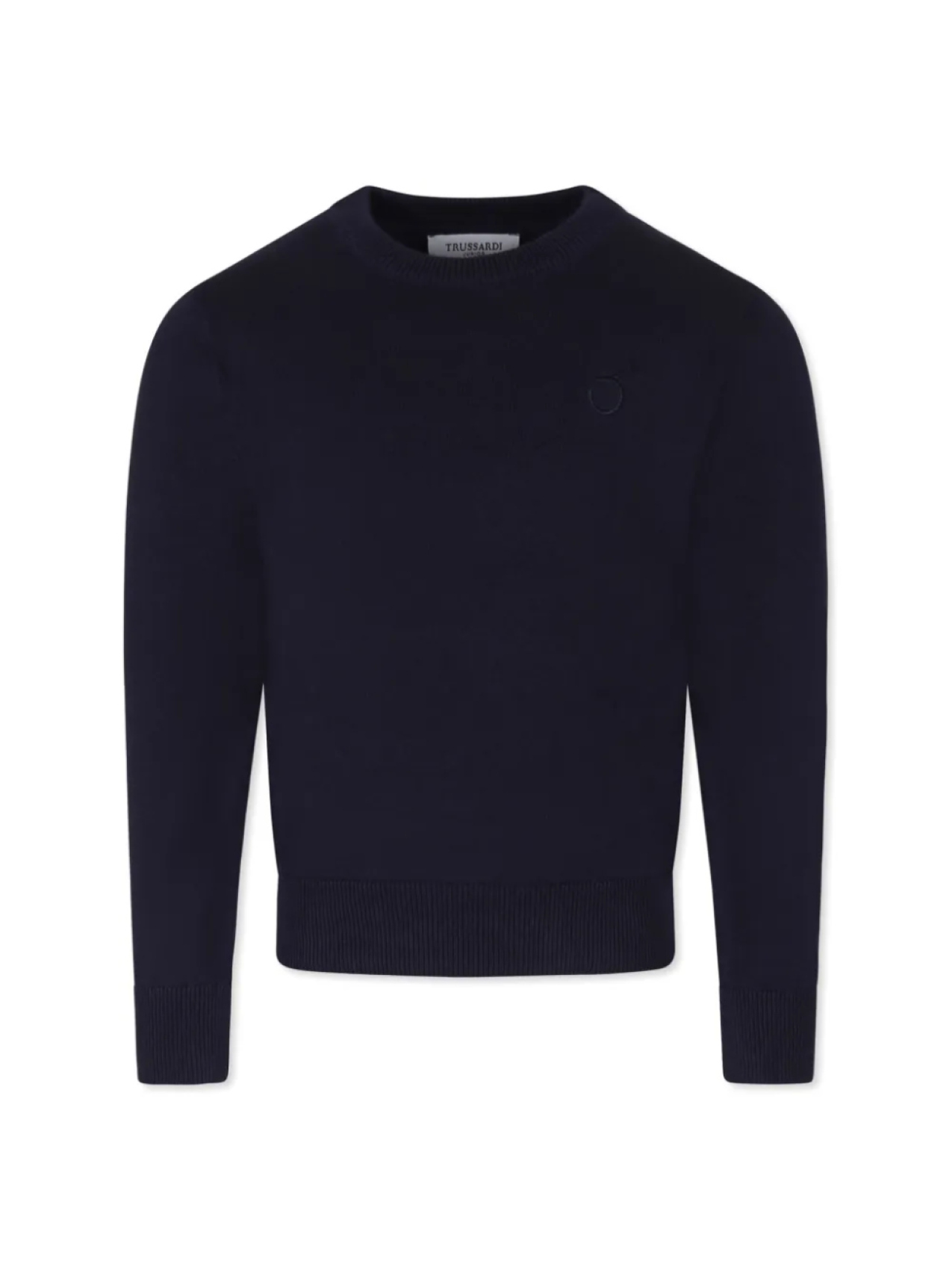 

TRUSSARDI JUNIOR джемпер из хлопка, синий