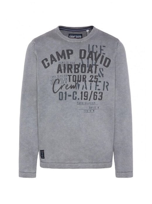

Пуловер Camp David, серый