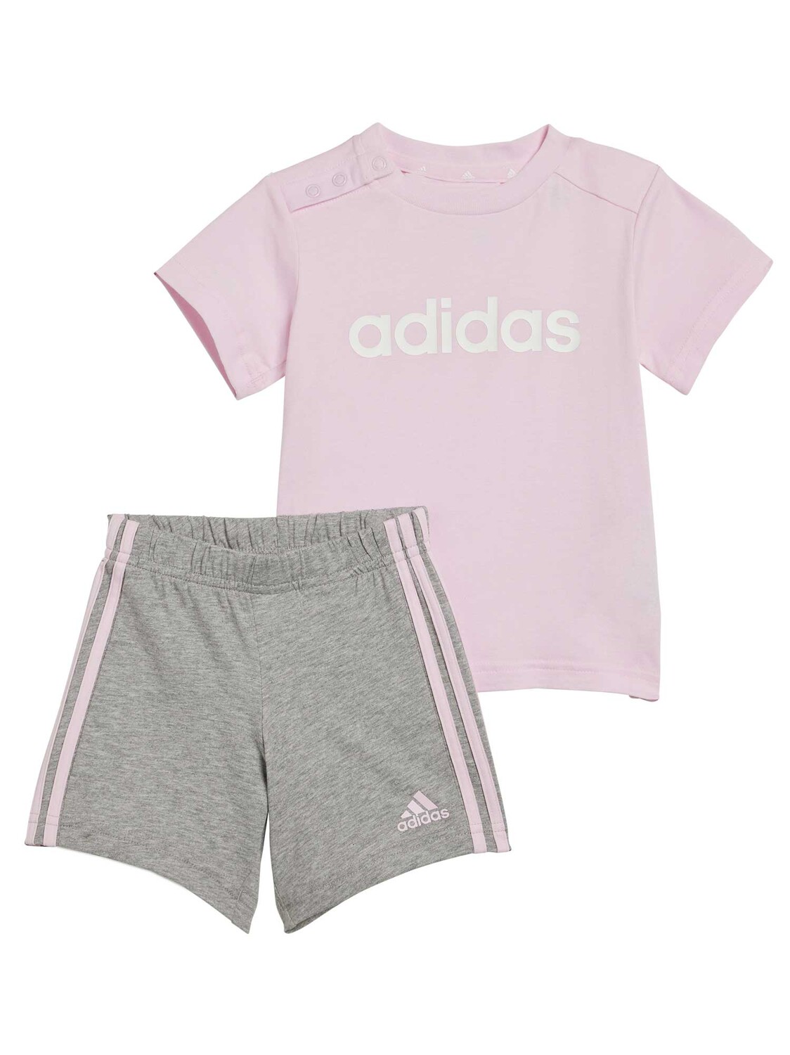 

Спортивный костюм Adidas Sportswear Essentials Lineage Organic Cotton, розовый