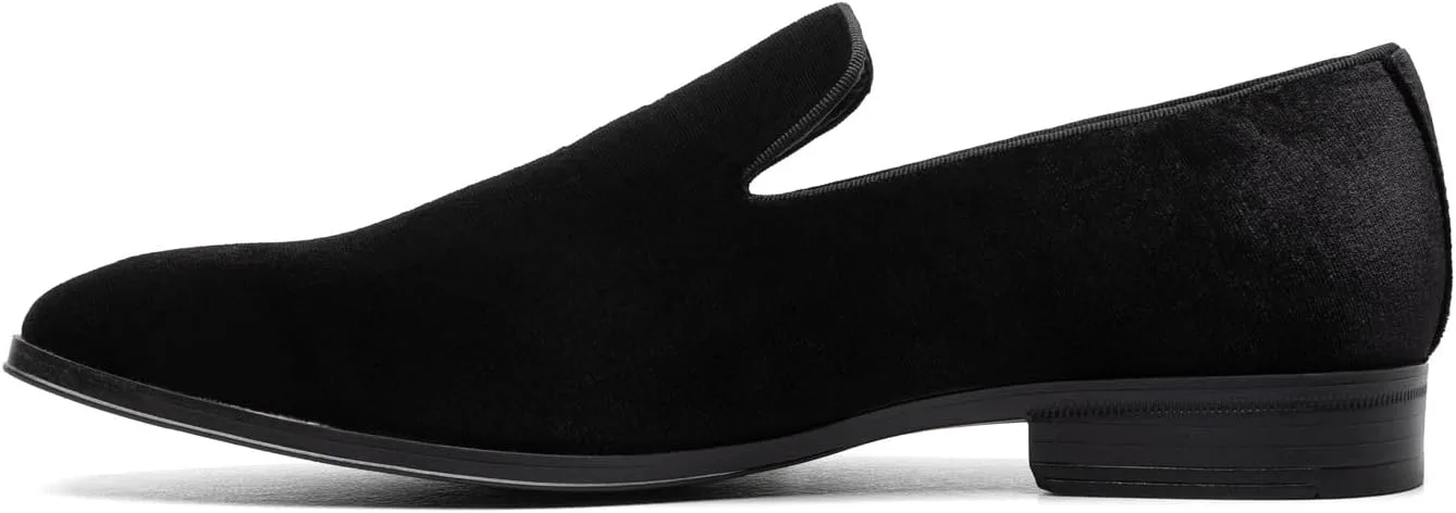 

Мужские лоферы Stacy Adams Savian из велюра без шнурков, черный