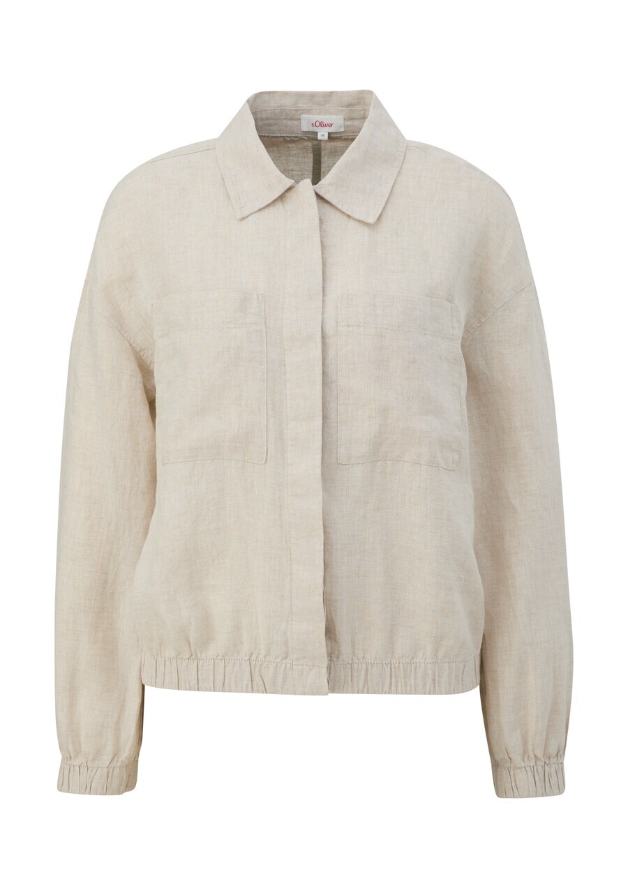 

Рубашка s.Oliver Blouse, пятнистый бежевый