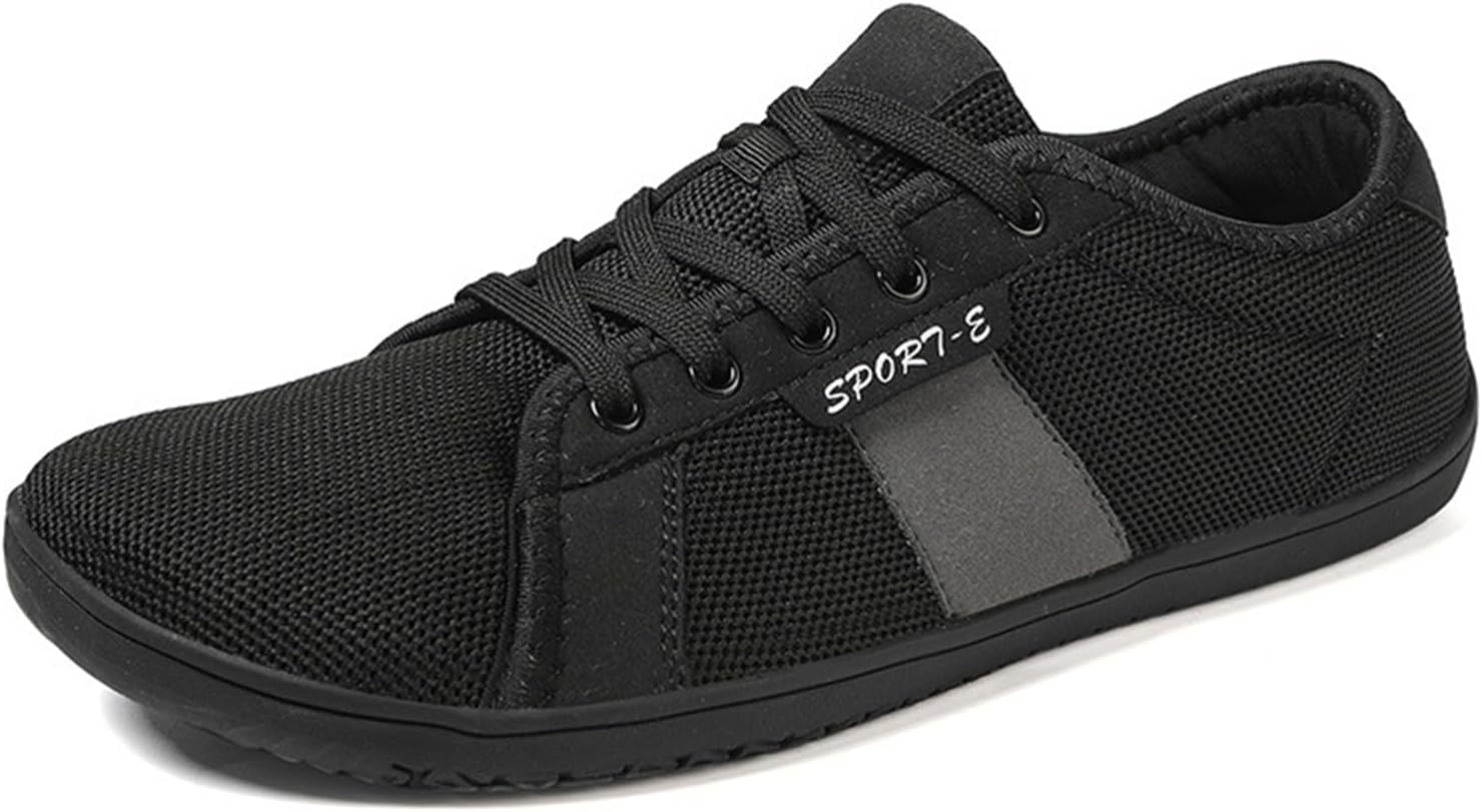 

Мужские минималистичные кроссовки с широким носком, удобные и дышащие прогулочные кроссовки Abborora, черный