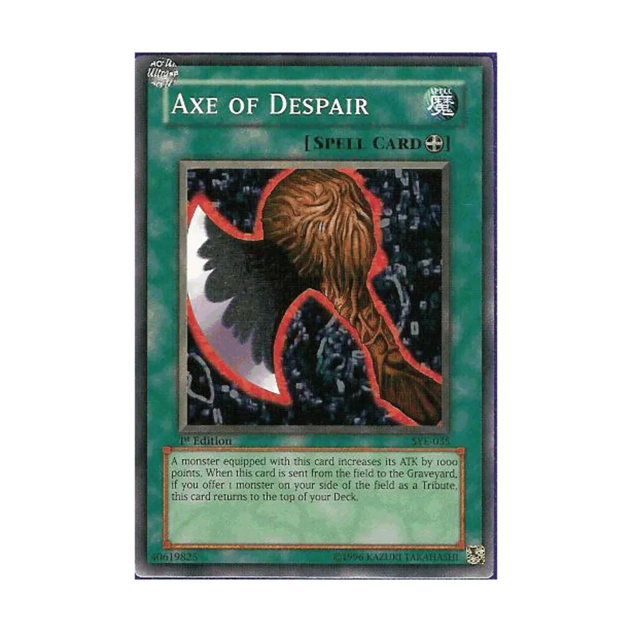 

CCG Топор отчаяния (Обычный), Yu-Gi-Oh - Structure Deck - Yugi Evolution - Singles