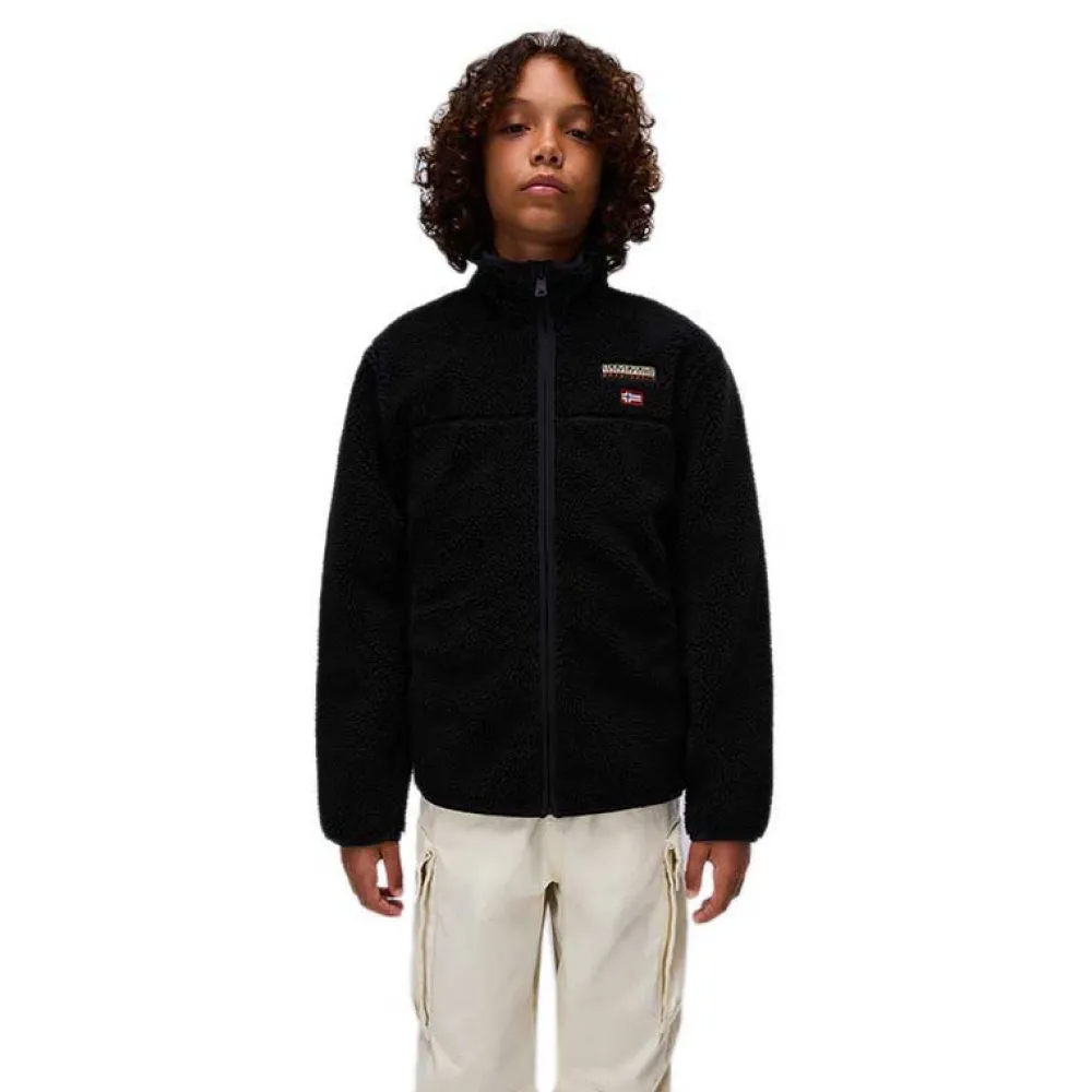 

Толстовка Napapijri Tynik full zip, черный