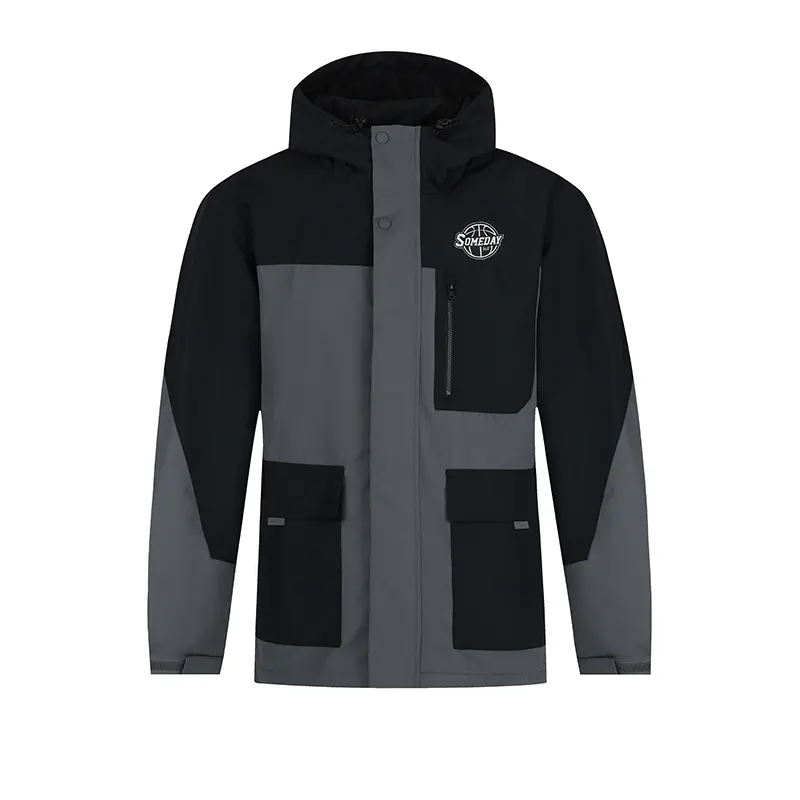 

361° Тренч из баскетбольной коллекции мужской Gravel Gray/Super Black