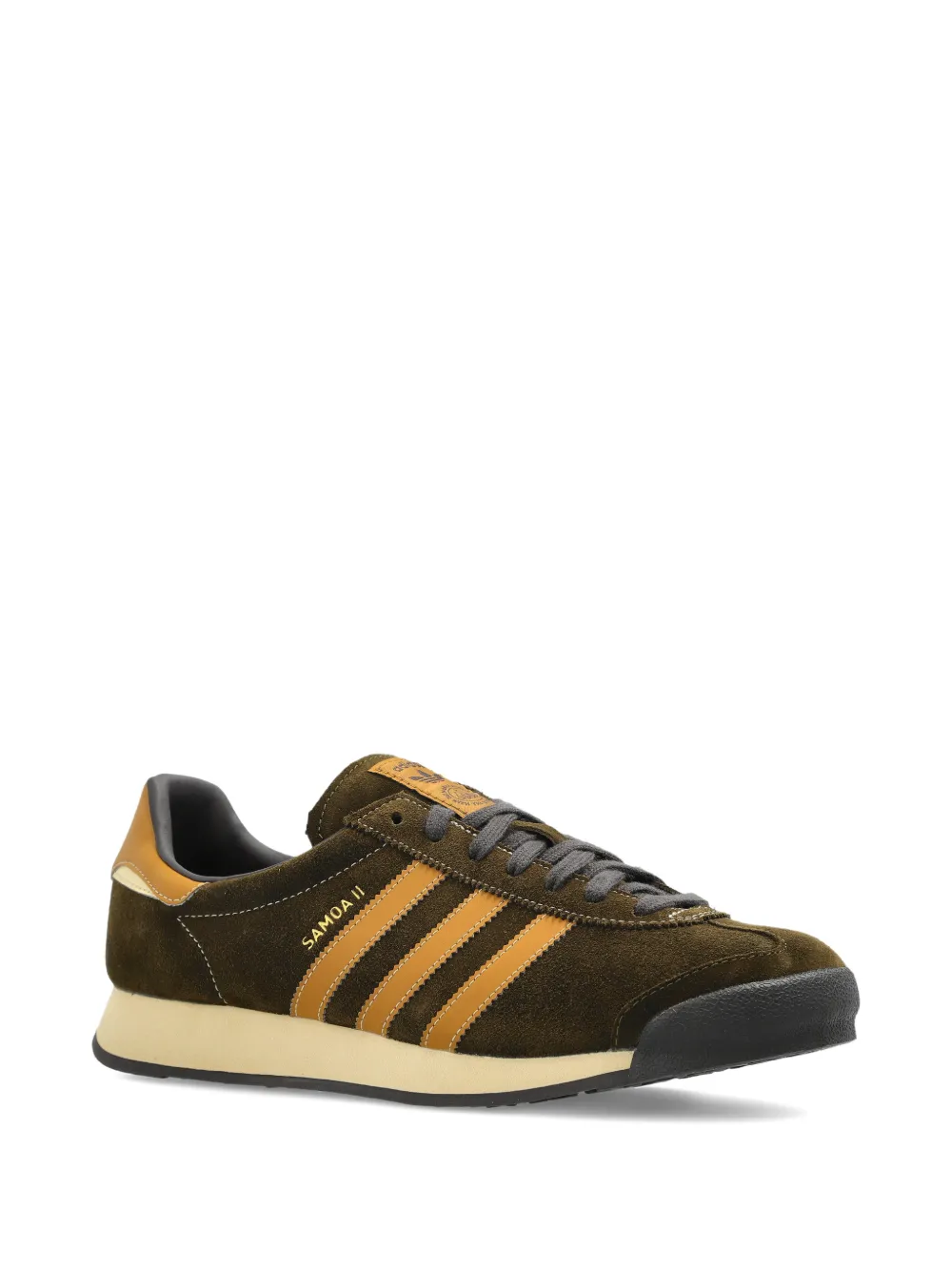 Замшевые кроссовки Samoa II SPZL Adidas, коричневый — фото 3