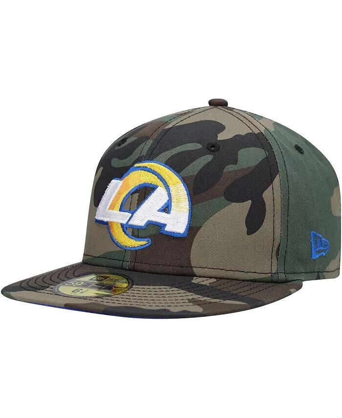 

Мужская кепка Camo Los Angeles Rams Woodland 59FIFTY Fitted New Era
