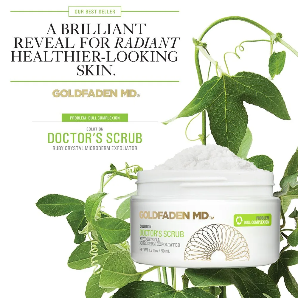 Дорожный набор Goldfaden MD Cleansing Essentials: микродермабразивный скраб для лица, очищающее средство для лица (47 г) и детоксифицирующее натуральное очищающее средство для лица (30 г). 29,6 мл, Red — фото 4