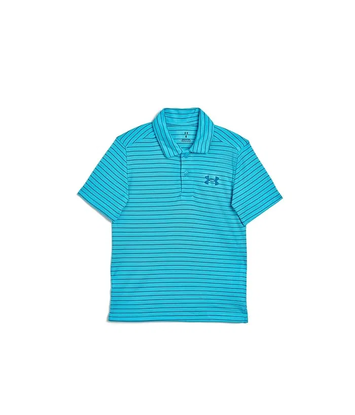 Поло UA Matchplay Stripe Polo Under Armour Kids, Fresco Blue