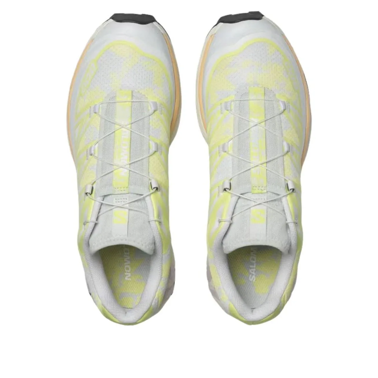 Кроссовки SALOMON XT-6 Alpen Blossom 'Ice Flow Sunny Lime', желтый — фото 3