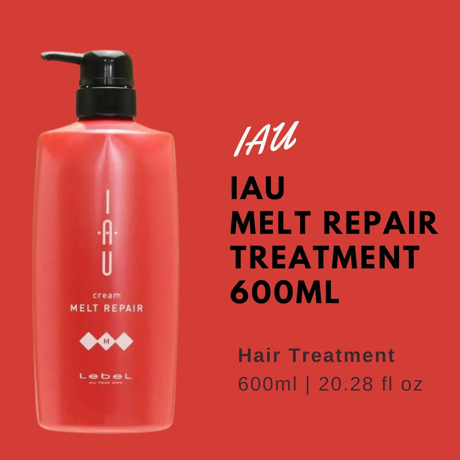 Средство для восстановления волос Lebel IAU Cream Melt Repair, 600 мл Lebel — фото 2