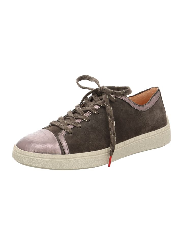 

Кроссовки на шнуровке Think!, цвет taupe/kombi