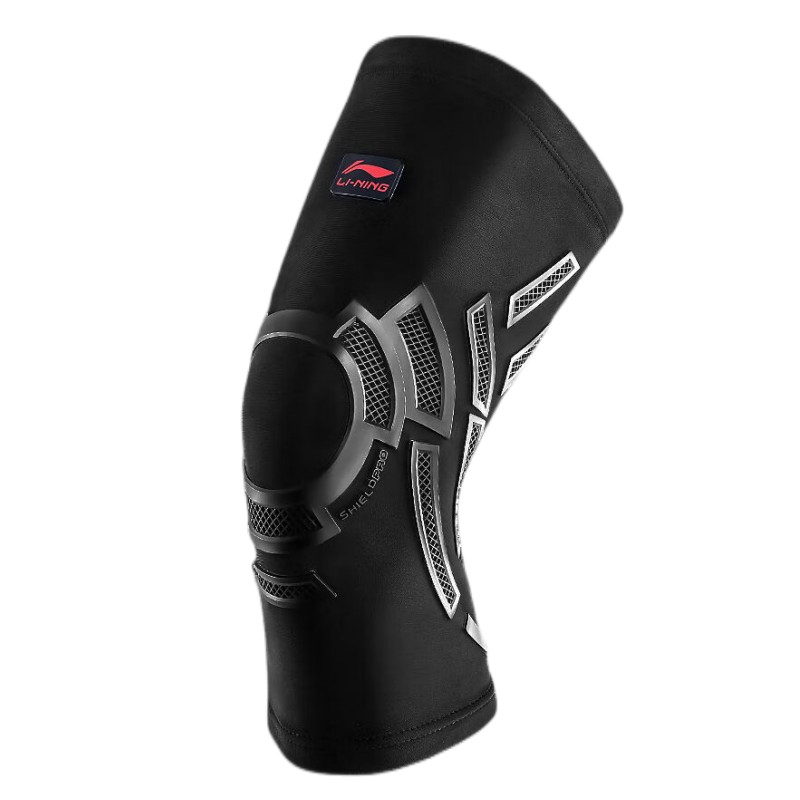 

Беговые походные фитнес унисекс эластан полиамид наколенники LINING, черный