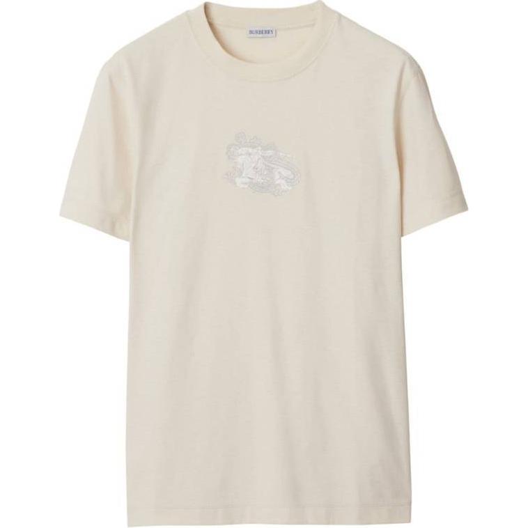 Футболка Paisley Ekd Burberry, бежевая — фото 2