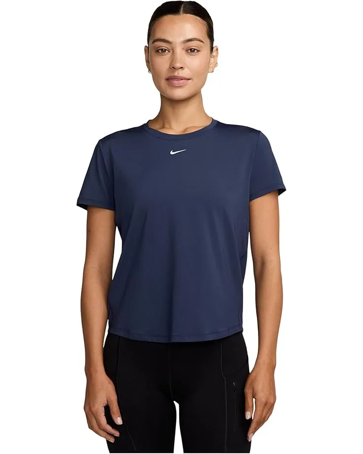 Топ Nike One Classic Dri-FIT Short-Sleeve Top, Midnight Navy