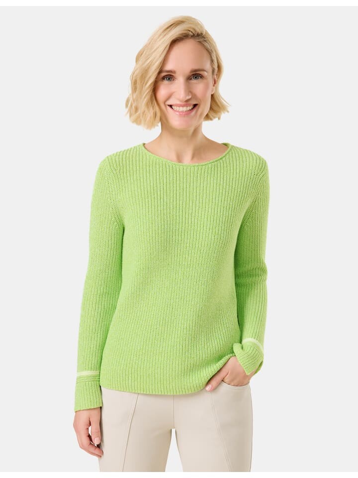 

Пуловер Gerry Weber Pullover Langarm Rundhals, цвет Bright Green