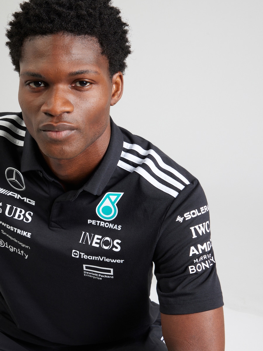 Футболка Performance ADIDAS PERFORMANCE Mercedes - AMG Petronas Formula One Team, черный — фото 2