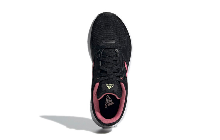 Кроссовки Runfalcon 2.0 Kids, низкие, черные/розовые/белые Adidas — фото 4