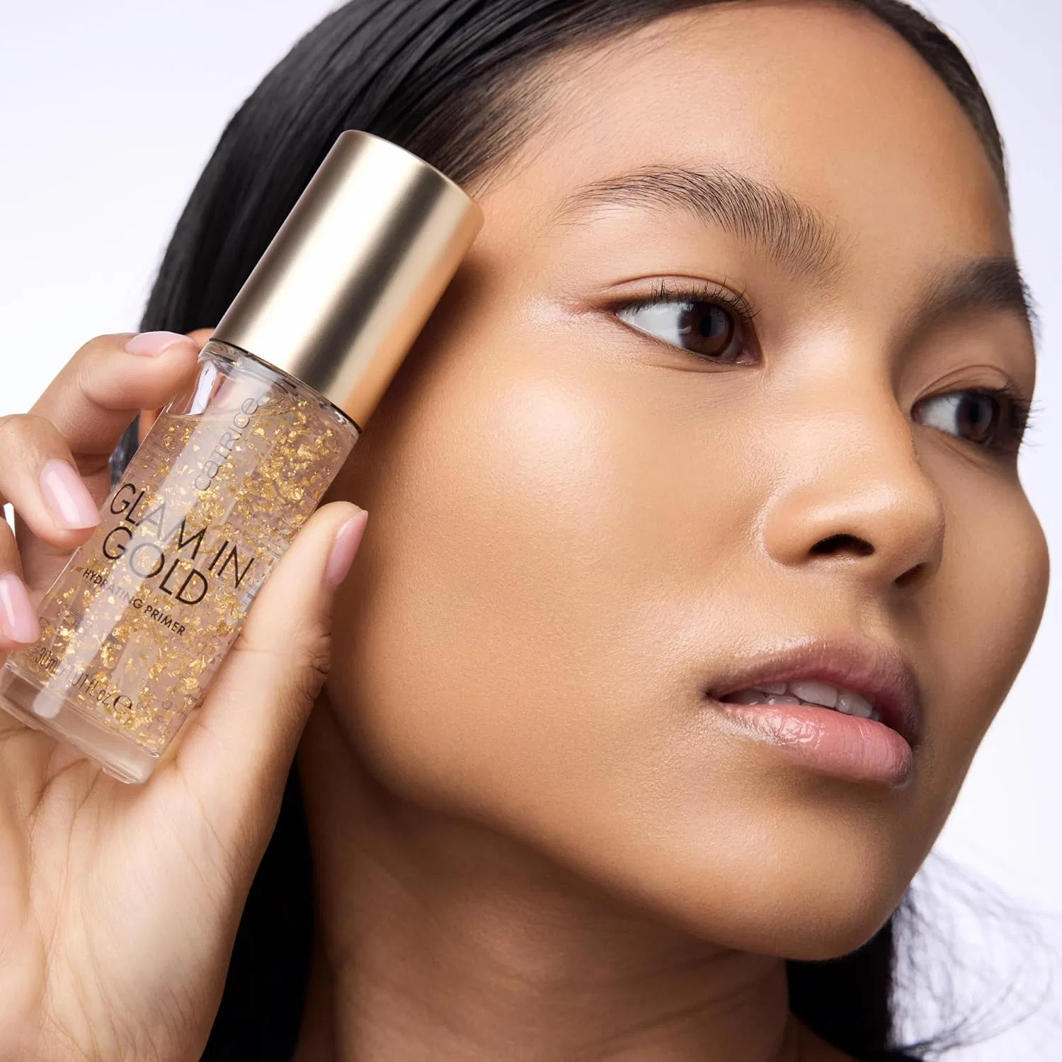 Увлажняющий праймер «Glam In Gold Hydrating Primer» от Catrice Catrice, 010 Oh My Goldness — фото 4