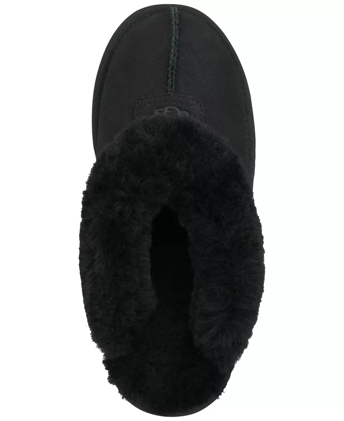 Женские ковровые тапочки Coquette Slip On Slide Ugg, черный — фото 3