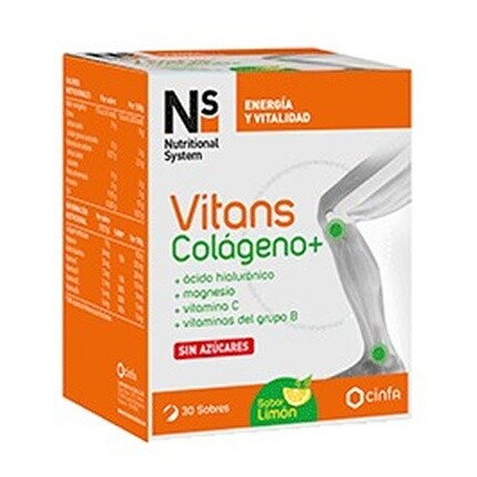 

Vitans Collagen со вкусом лимона 30 пакетиков