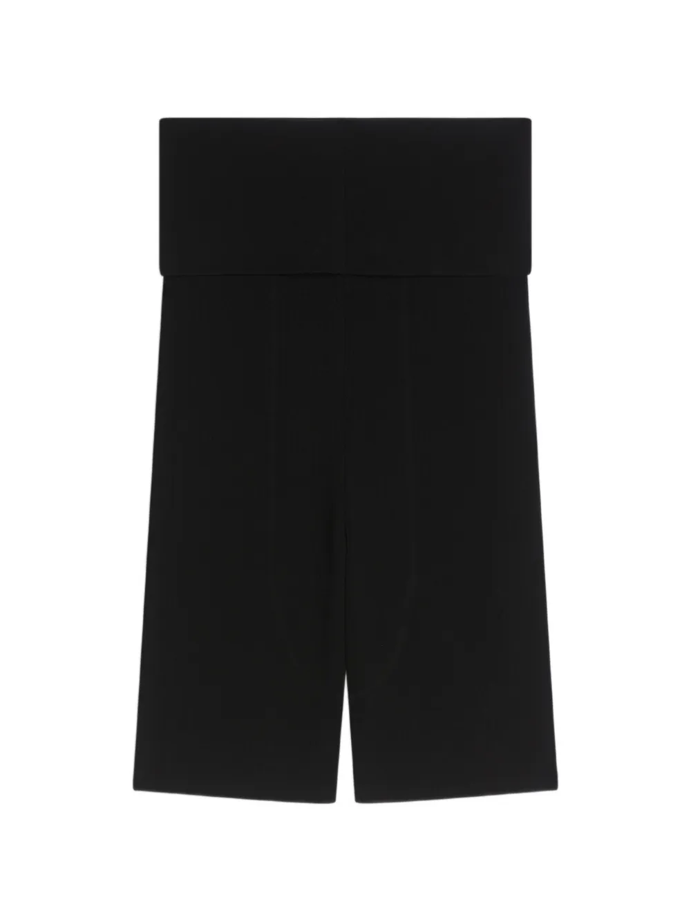 

Облегающие шорты в рубчик Dries Van Noten, черный