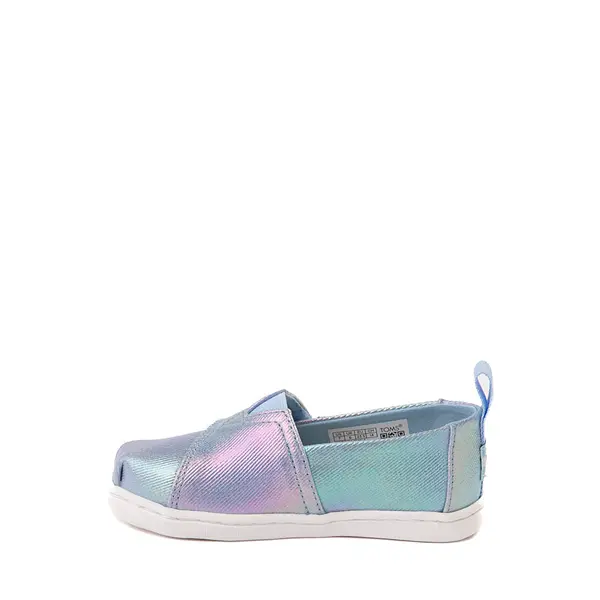 

Слипоны TOMS Alpargata Iridescent Slip-On Casual Shoe, фиолетовый/зеленый