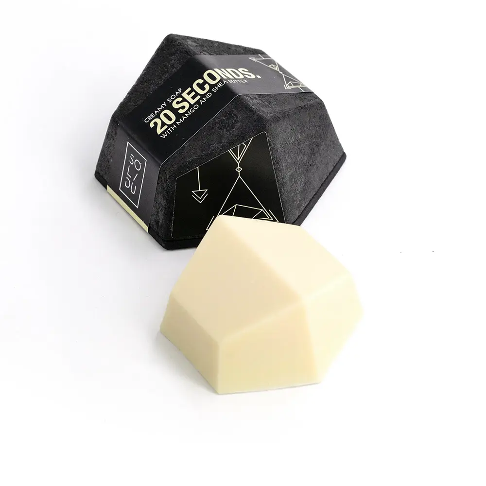 

Крем для тела 20 seconds creamy mango hand and body soap bar Solidu, 55 гр.